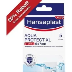 Hansaplast Wundverband Aqua Protect XL 6x7 cm