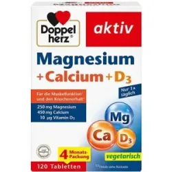 Doppelherz Magnesium+calcium+d3 aktiv Tabletten