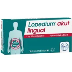 Lopedium® akut lingual 2 mg Schmelztabletten