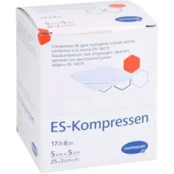 Es-kompressen steril 5x5 cm 8fach