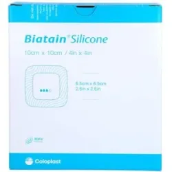 Biatain Silicone Schaumverband 10x10 Cm