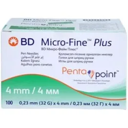 Bd Micro-fine+ 4 Pen-nadeln 0,23x4 Mm