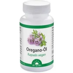 Dr. Jacob's Oregano-Öl Kapseln Carvacrol Thymol vegan