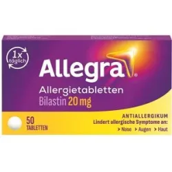 Allegra - schnell bei Heuschnupfen & ganzjährigen Allergien