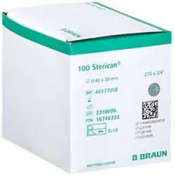 Sterican Einmalkanüle 27 G 20 Mm