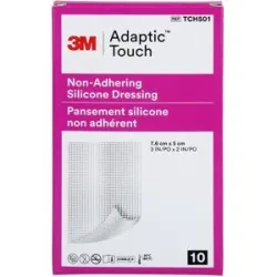 Adaptic Touch 5x7,6 Cm Nichthaft.sil.wundauflage