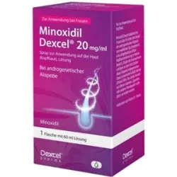 Minoxidil Dexcel 20 mg/ml Spray für Frauen