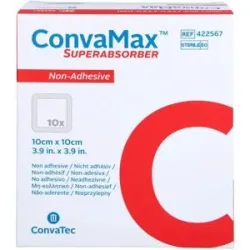 Convamax Superabsorber Nicht Adhäsiv 10x10 Cm
