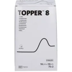 Topper 8 Kompr.10x10 Cm Steril