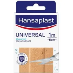 Hansaplast Universal Pflaster Wasserfest 6 cm x 1 m