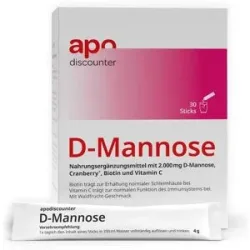 D-Mannose Sticks 2000 mg von apodiscounter