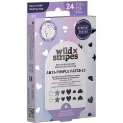 Wild Stripes Anti-Pickel Patches Holo Clear