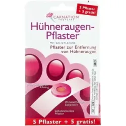 Carnation Hühneraugen-pflaster 5 + 5 gratis