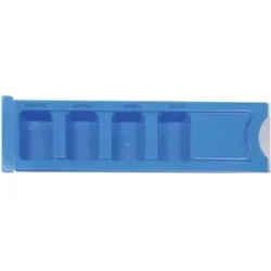 Careliv Produkte Medikamenten Dispenser 1 Tag blau