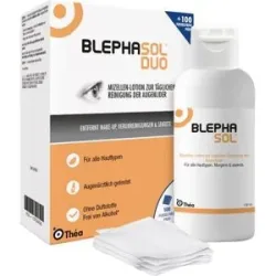 Blephasol Duo 100 ml Lotion+100 Reinigungspads