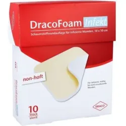 Dracofoam Infekt Schaumst.wundauf.10x10cm