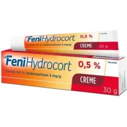 FeniHydrocort Creme 0,5 %, Hydrocortison 5 mg/g