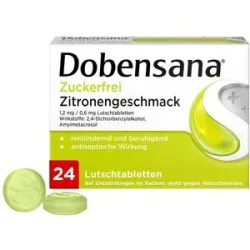 Dobensana Zuckerfrei Zitronengeschmack 1,2mg/0,6mg