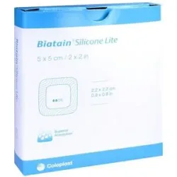 Biatain Silicone Lite Schaumverband 5x5 cm