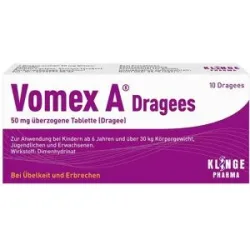 Vomex A Dragees