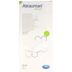 Atrauman Silicone steril 10x20 cm Kompressen