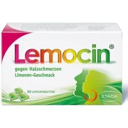 Lemocin gegen Halsschmerzen Limettengeschmack ab 5 Jahren
