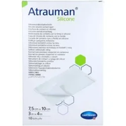 Atrauman Silicone steril 7,5x10 cm Kompressen