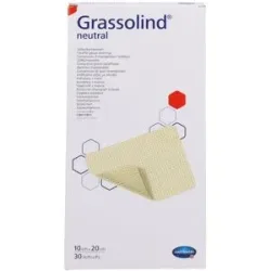 Grassolind Salbenkompressen 10x20 cm steril