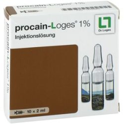Procain-Loges 1% Injektionslösung Ampullen