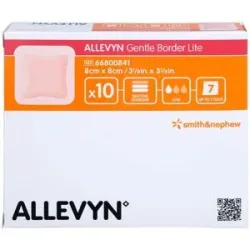 Allevyn Gentle Border Lite 8x8 cm Schaumverb.