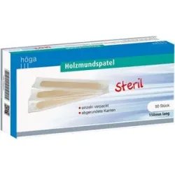 Holzmundspatel steril 150 mm lang einzeln verpackt