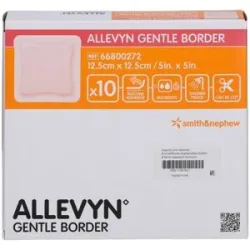 Allevyn Gentle Border 12,5x12,5 cm Schaumverb.