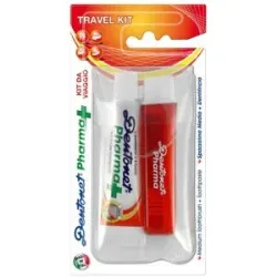 Zahnputz Reiseset Dentonet Zahnbürste+zahncr.25 ml