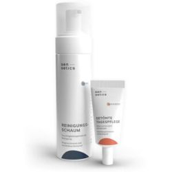 sensetics Rosacea Set: Reinigungsschaum + getönte Tagespflege