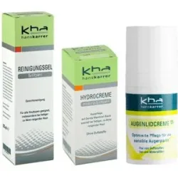 hanskarrer Hans Karrer Reinigungsgel, Hydrocreme und Augenlidcreme