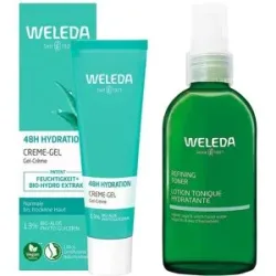 Weleda 48h Hydration Creme-gel & Refining Hydra Toner