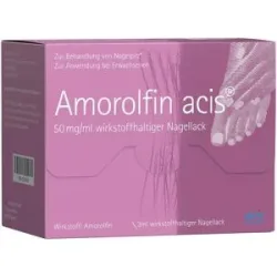 Amorolfin acis 50 mg/ml wirkstoffhalt.Nagellack