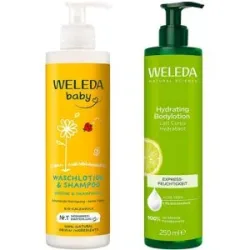 Weleda Calendula Waschlotion & Hydrating Bodylotion