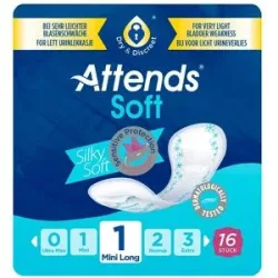 Attends Soft 1 mini long Einlagen anatomisch