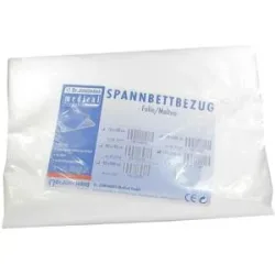 Molton Spannbettbezug 120x200cm mit Folie