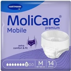 Molicare Premium Mobile 8 Tropfen Größe m