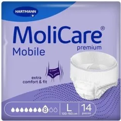 Molicare Premium Mobile 8 Tropfen Größe L