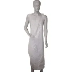 Schürzen Einmal mit Hänger 80x140 cm weiss