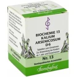 Bombastus Biochemie 13 Kalium arsenicosum D6 Tabletten
