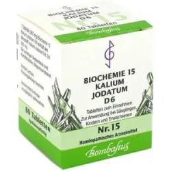Bombastus Biochemie 15 Kalium jodatum D6 Tabletten