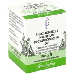 Bombastus Biochemie 23 Natrium bicarbonicum D6 Tabletten