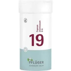 Schüßler-Salze Biochemie Pflüger 19 Cuprum arsenic.D 6 Tbl.