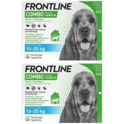 FRONTLINE COMBO Hund & Heim gegen Zecken Flöhe Larven 10-20 kg