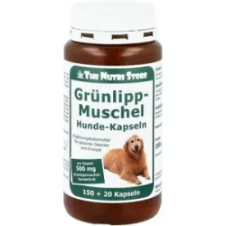 Grünlippmuschel 500 mg Kapseln für Hunde