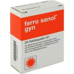 Ferro Sanol gyn hartkapsel mit msr.überz.pellets
